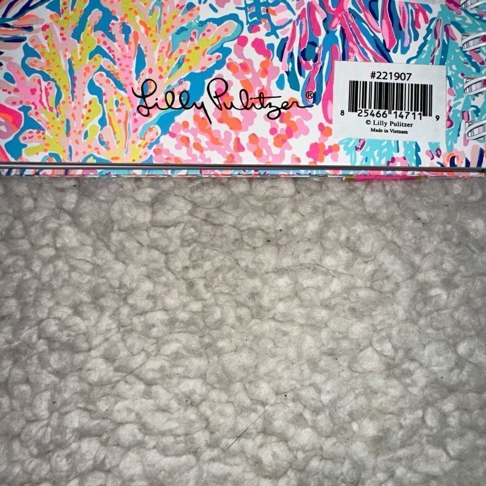 Lilly Pulitzer Mini Notebook Splashdance Pattern NWT - Picture 5 of 9
